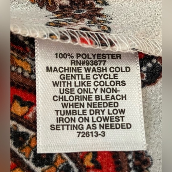 Liz Claiborne - Keyhole Neck Short Sleeve Blouse (NWT) - Picture 4 of 5